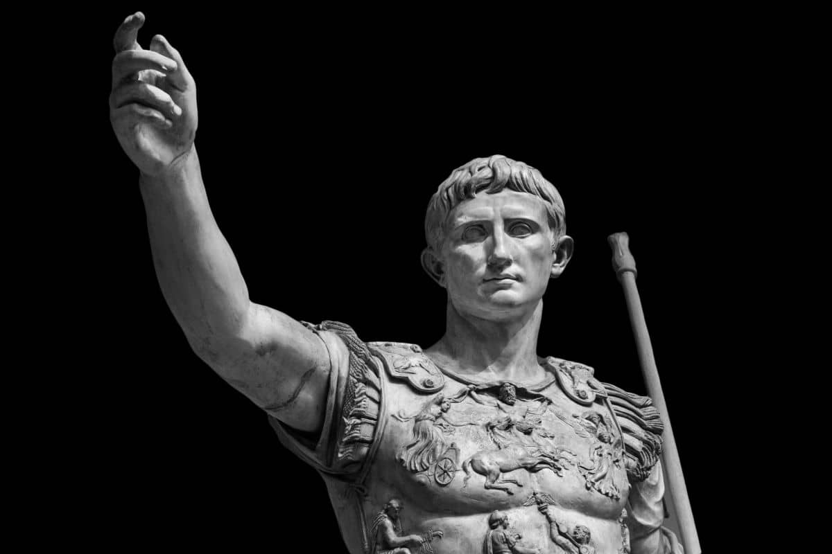Statue von Julius Cäsar 