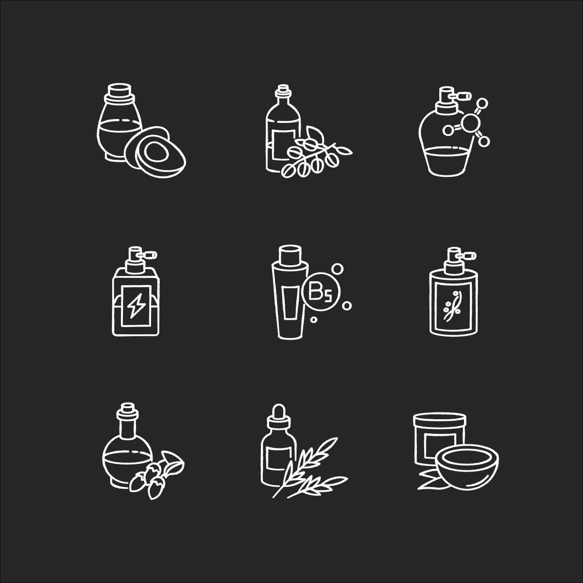Haartransplantation Pflegeprodukte - Shampoos; Bilder von verschiedenen Shampoos